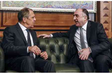 Lavrov and Mammadyarov exchanged views on  settlement of  Karabakh  conflict